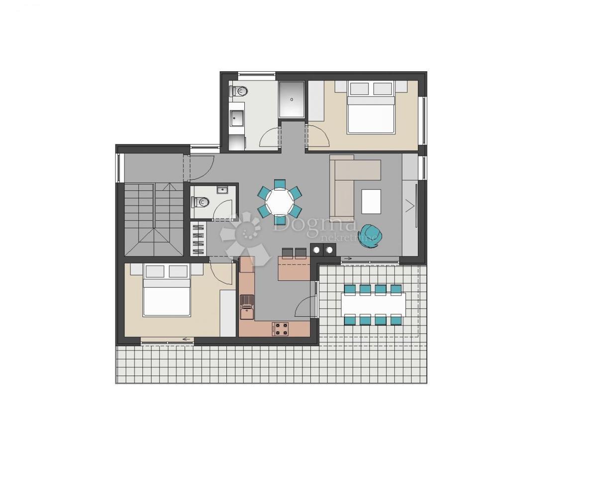 Allogio Mandre, Kolan, 95,50m2