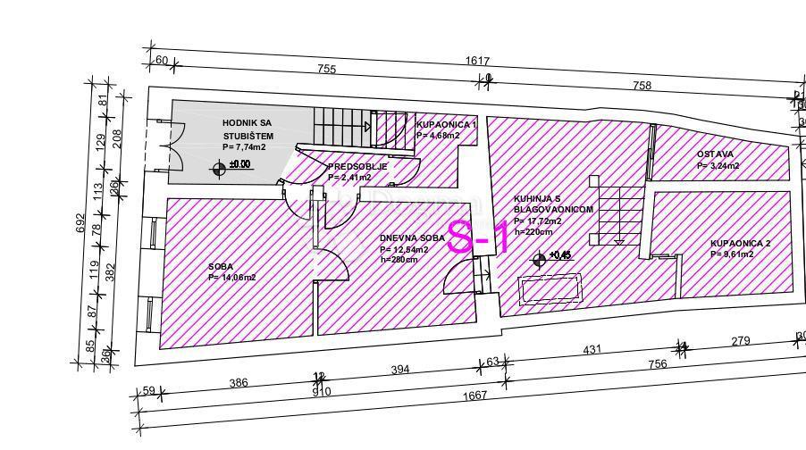 Appartamento Crikvenica, 69m2