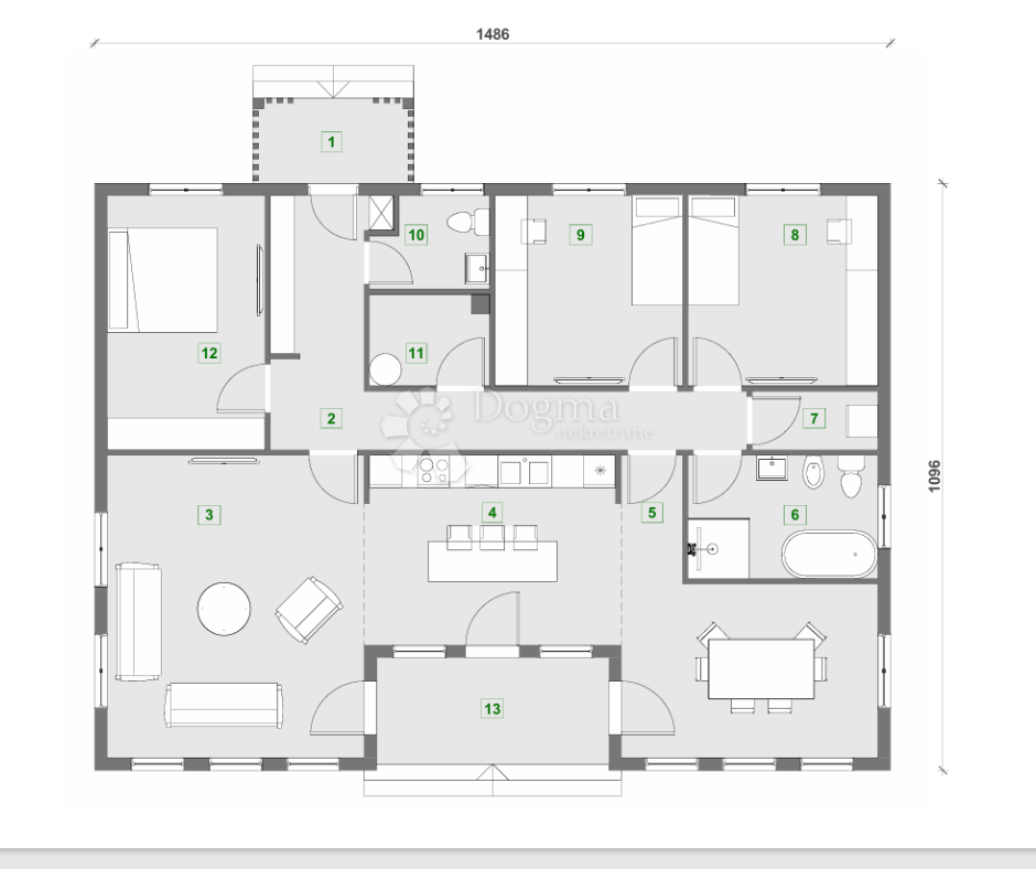 Casa Centar, Varaždin, 167,41m2