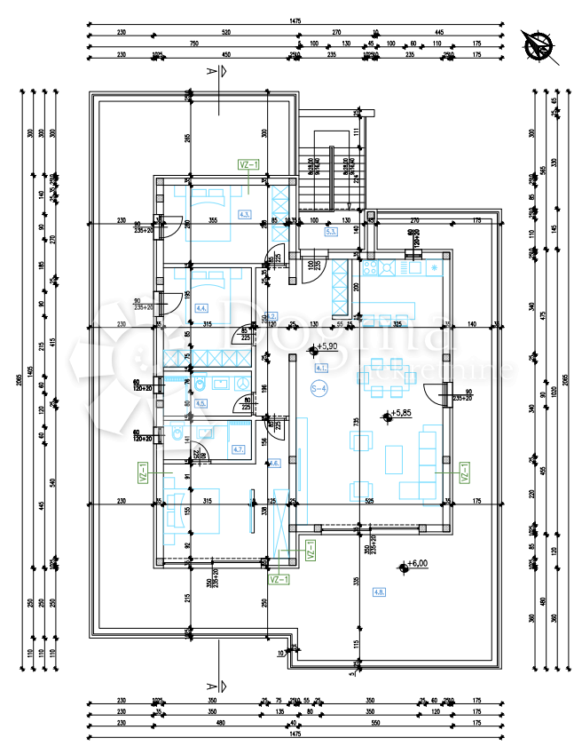 Allogio Srima, Vodice, 147,49m2