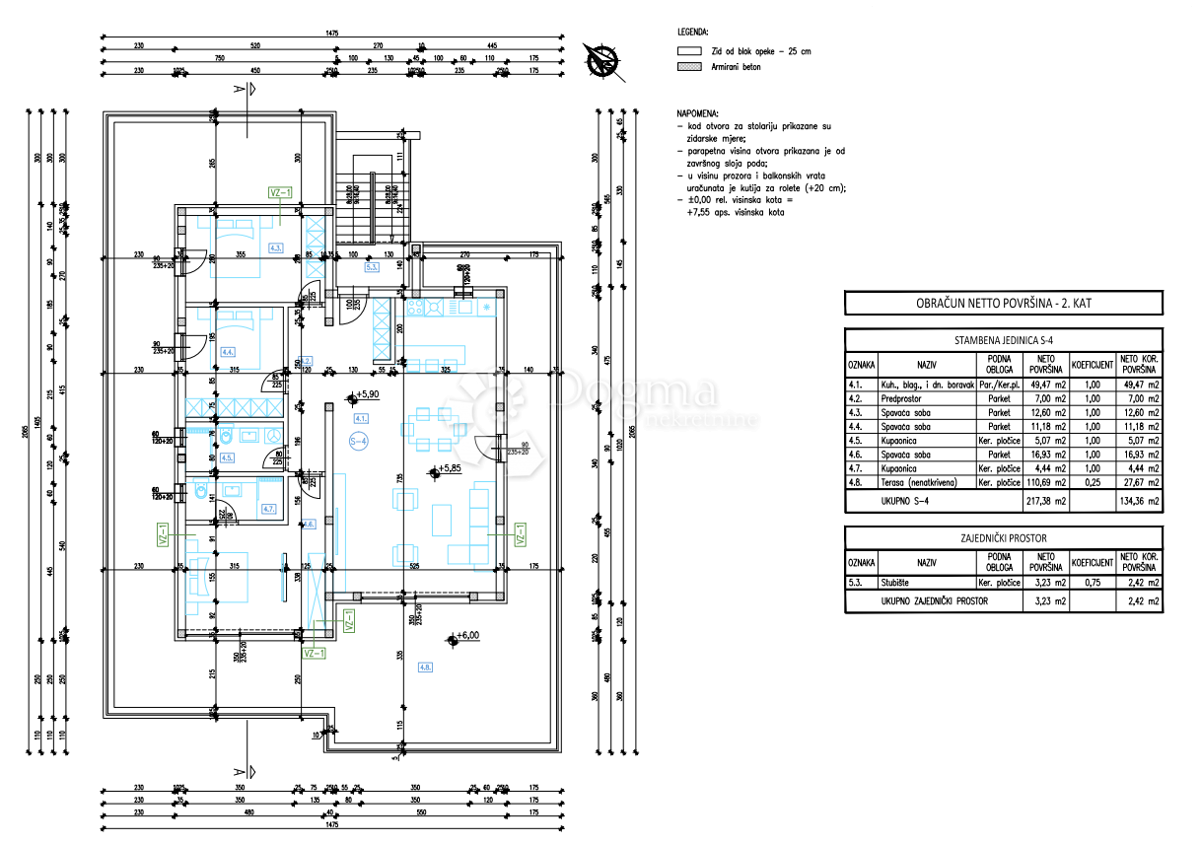 Allogio Srima, Vodice, 147,49m2