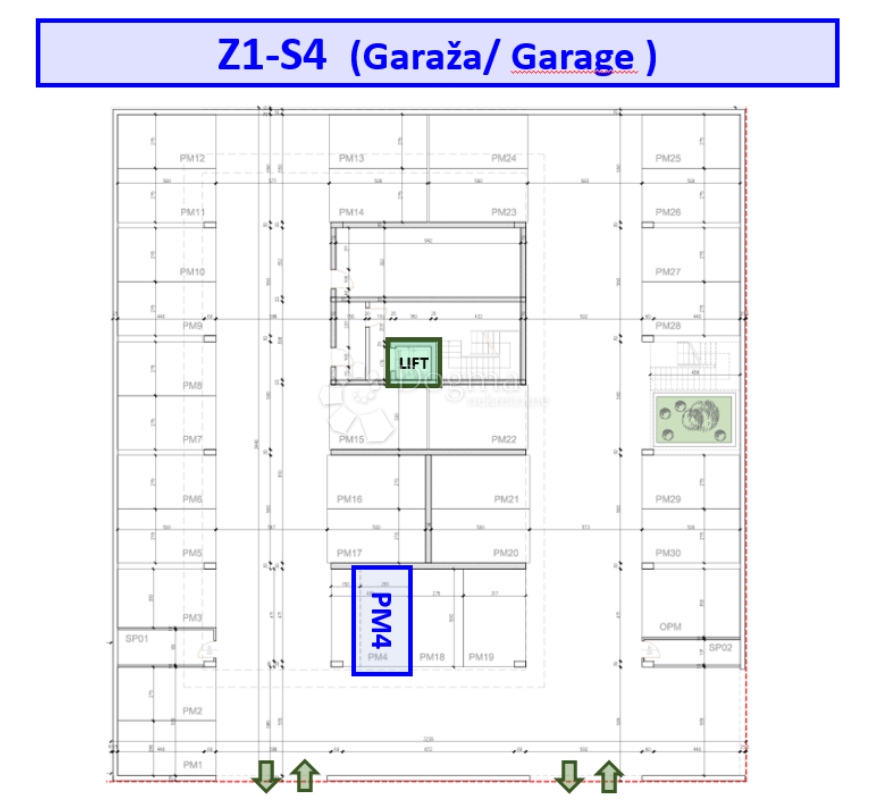 Z1/S4, NUOVO COMPLESSO RESIDENZIALE E COMMERCIALE VELI VRH - appartamento