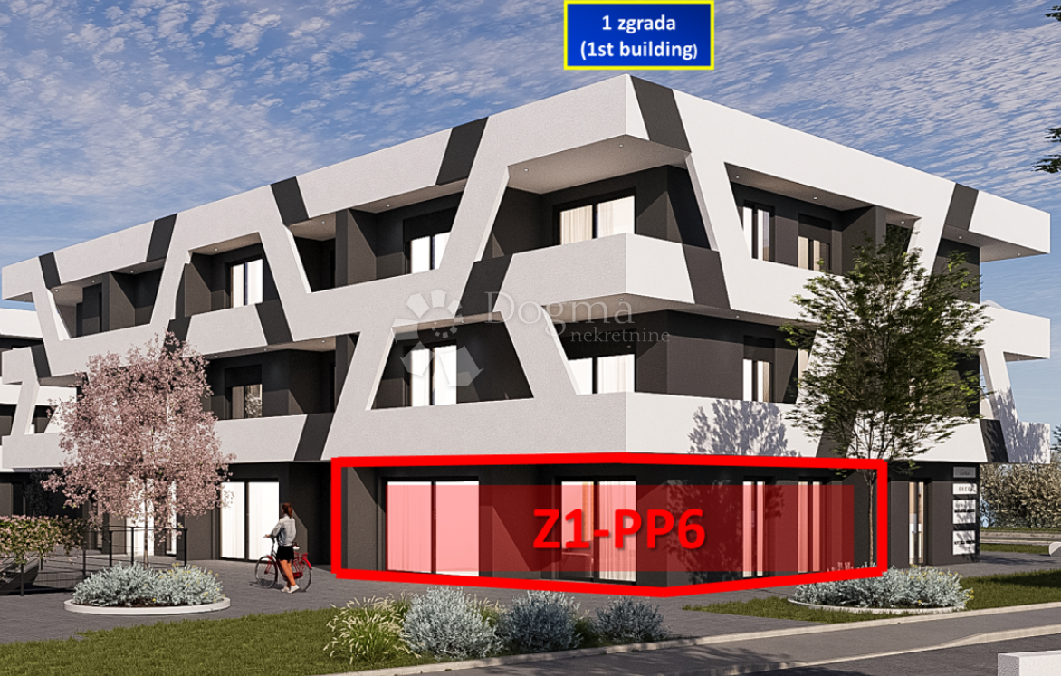 Z1/PP6 SPAZIO COMMERCIALE ALL'INTERNO DI UN NUOVO COMPLESSO RESIDENZIALE - OTTIMO!