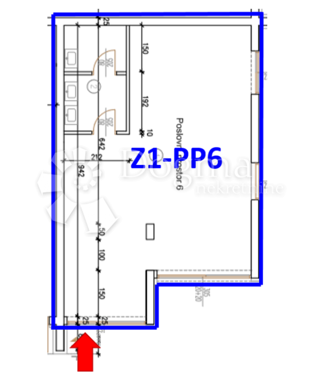 Z1/PP6 SPAZIO COMMERCIALE ALL'INTERNO DI UN NUOVO COMPLESSO RESIDENZIALE - OTTIMO!