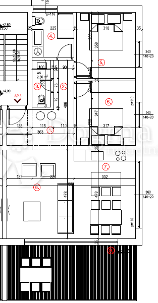Allogio Bošana, Pag, 89,63m2
