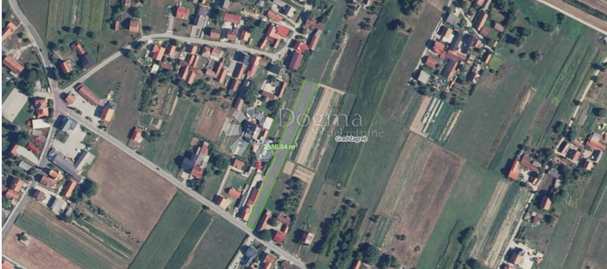 Terreno Odranski Obrež, Brezovica, 2.986m2