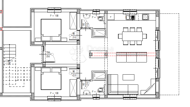 Allogio Vrsi, 90m2