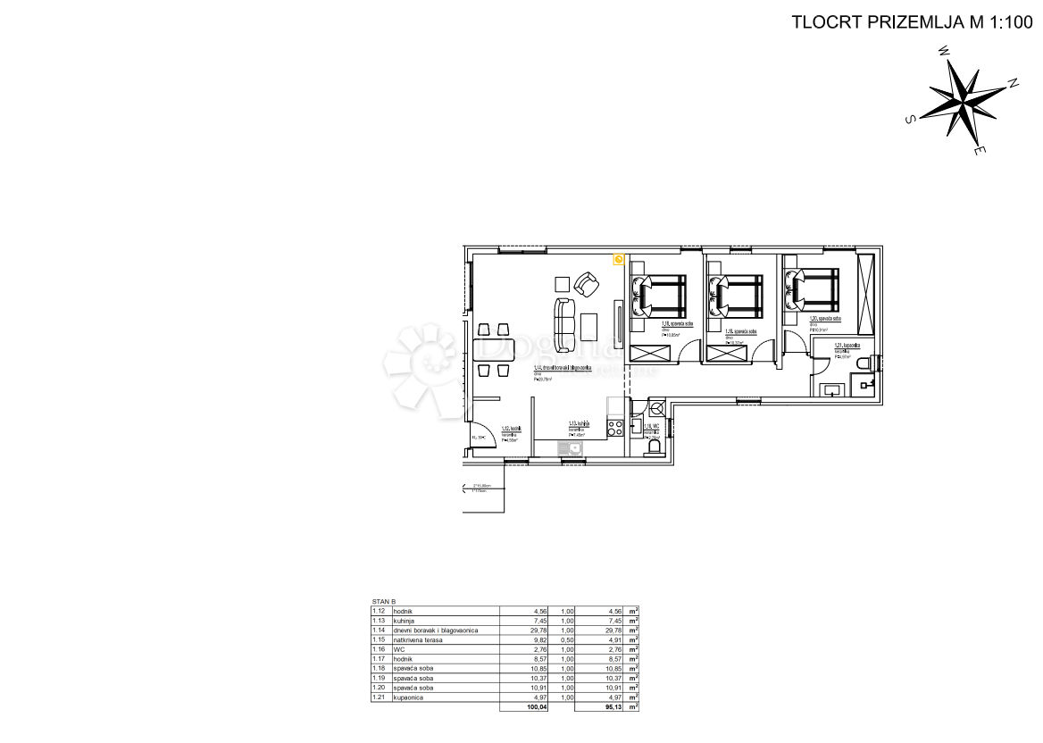 Allogio Poreč, 98,76m2