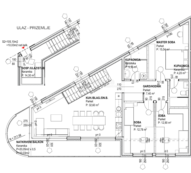 Allogio Centar, Velika Gorica, 124,75m2