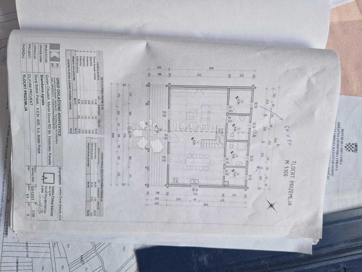 Casa Donji Babin Potok, Plitvička Jezera, 32.000m2