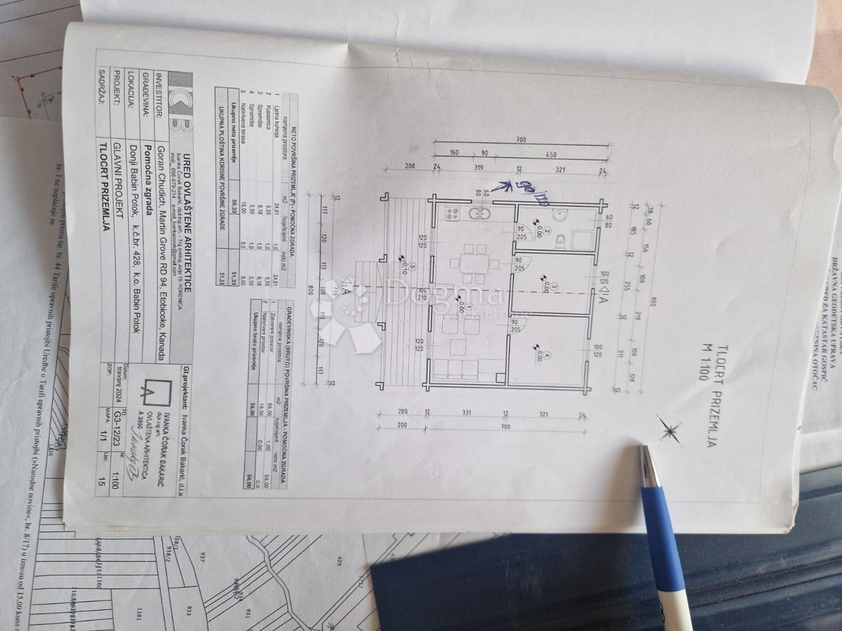 Casa Donji Babin Potok, Plitvička Jezera, 32.000m2