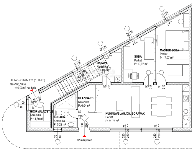 Allogio Centar, Velika Gorica, 102,94m2