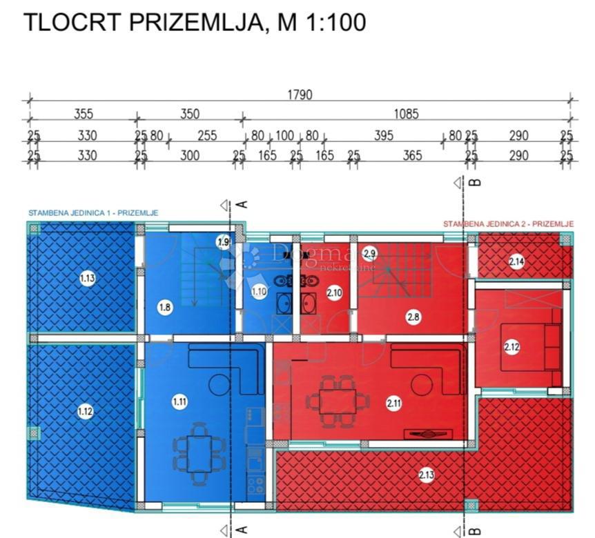 Casa Vodice, 214,62m2