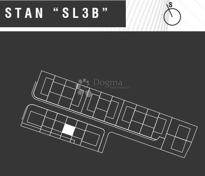 Allogio Štinjan, Pula, 57,13m2