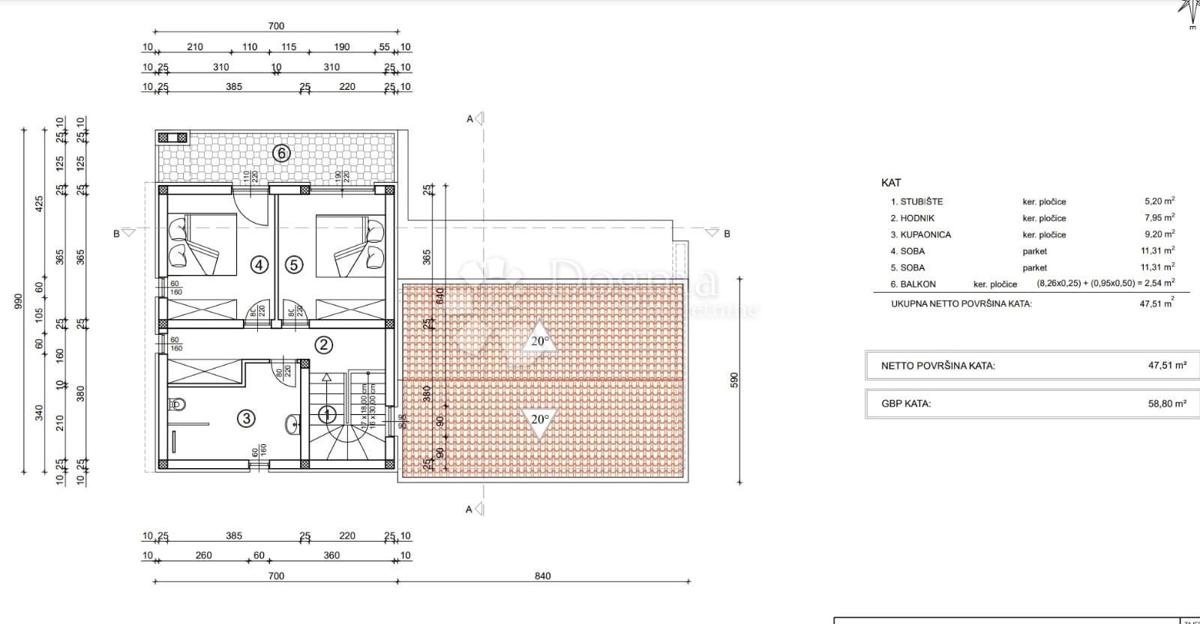 Casa Soline, Dobrinj, 126m2