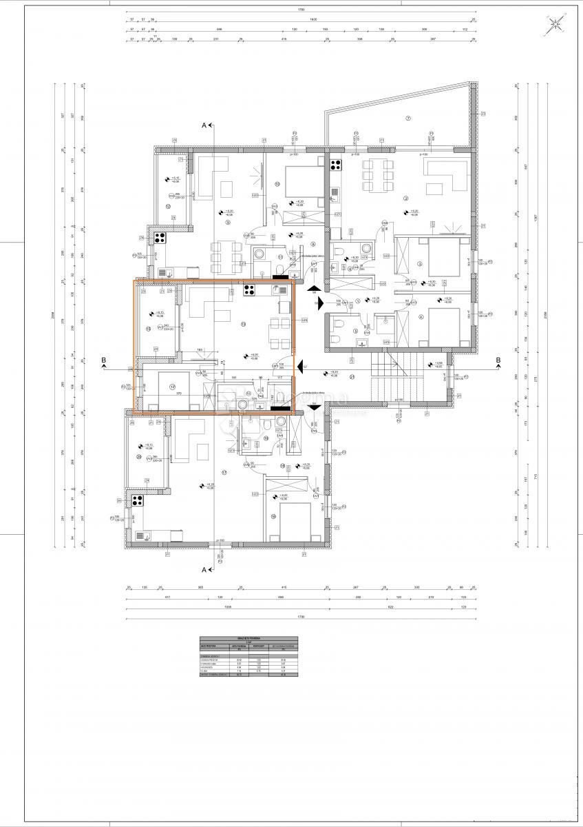 Allogio Vodice, 48,66m2