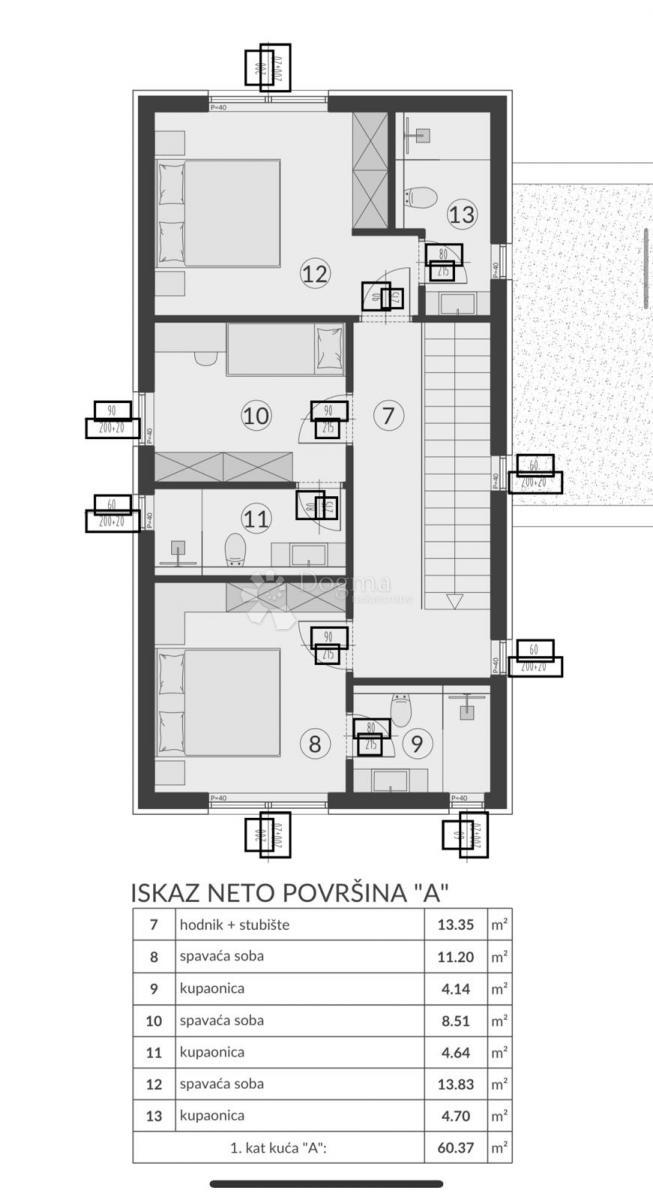 Casa Medulin, 120m2
