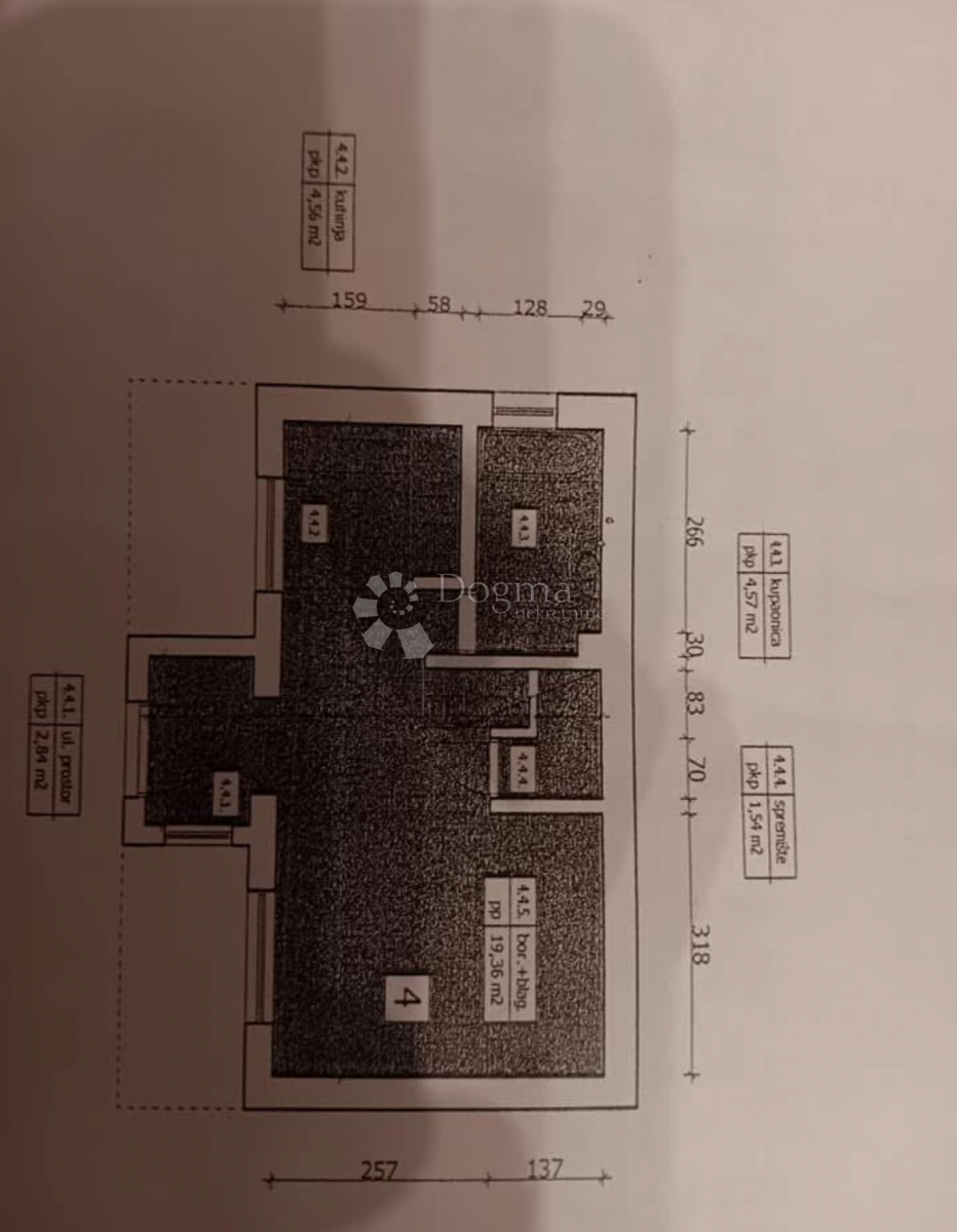 Casa Sigečica, Trnje, 74,42m2