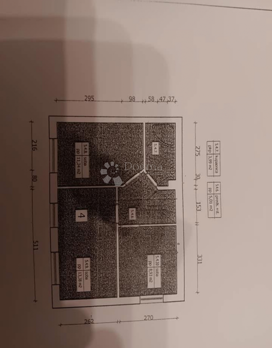 Casa Sigečica, Trnje, 74,42m2