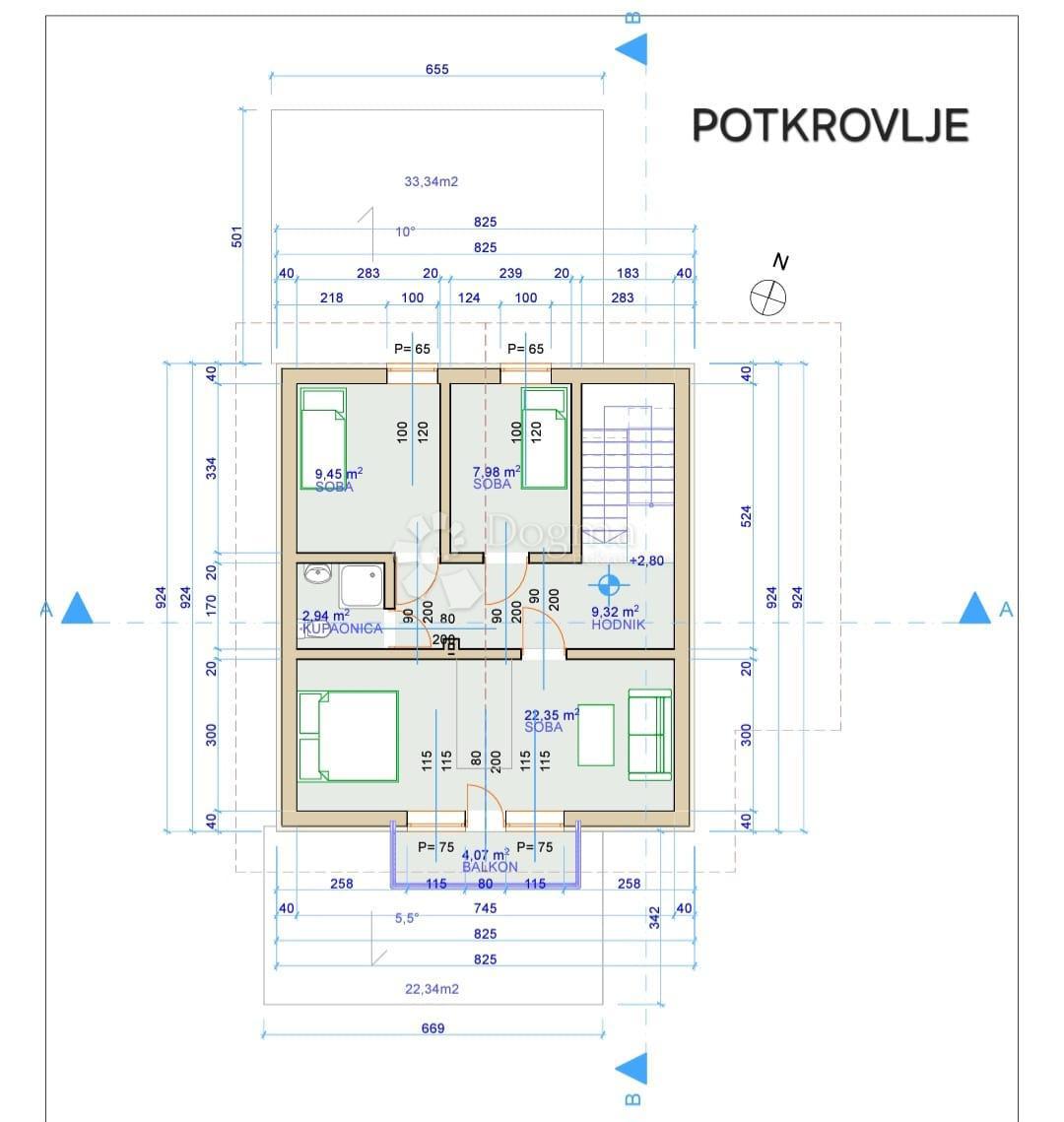 Casa Hrvatska Kostajnica, 130m2