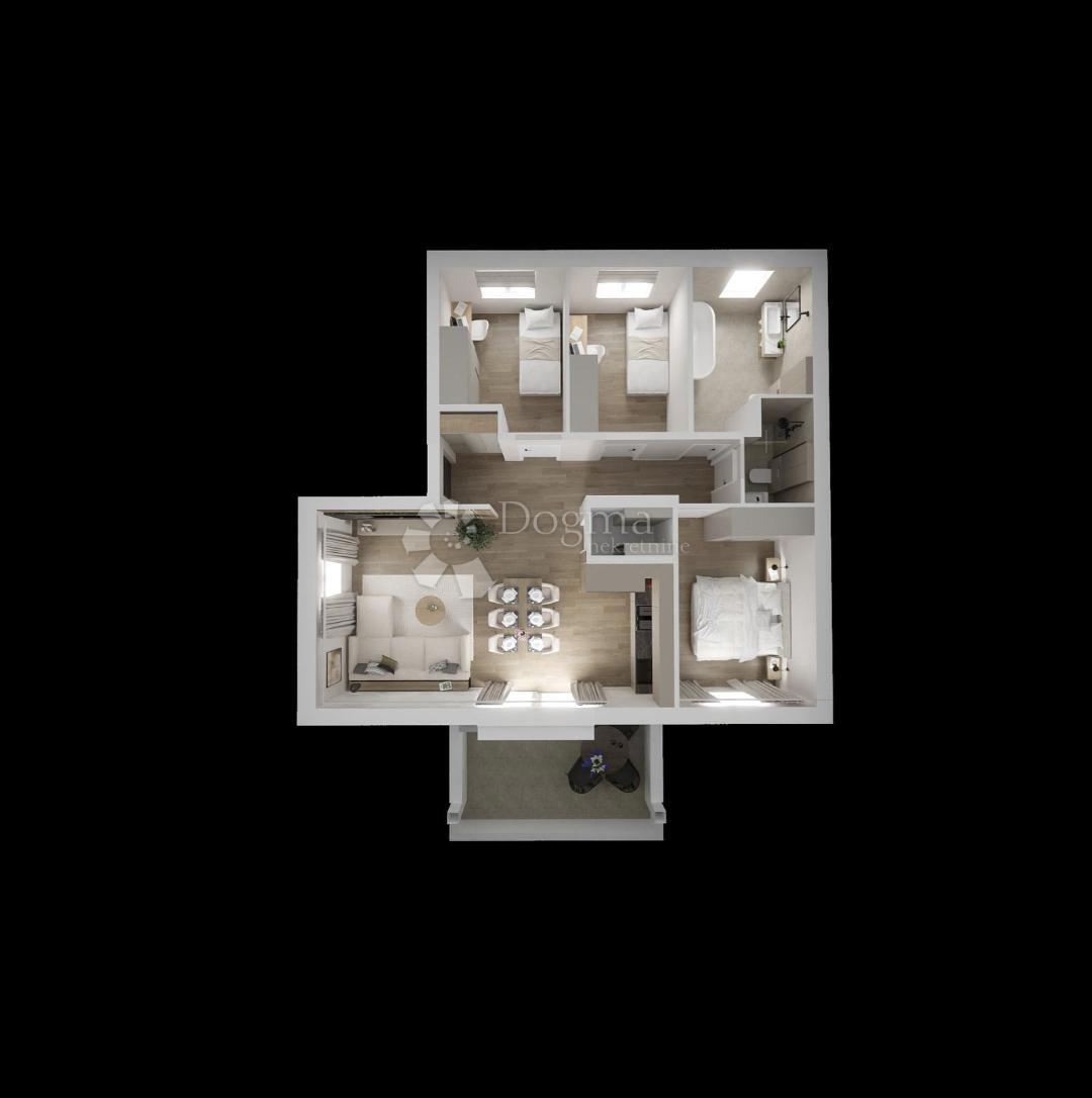 Allogio Loborika, Marčana, 82,42m2