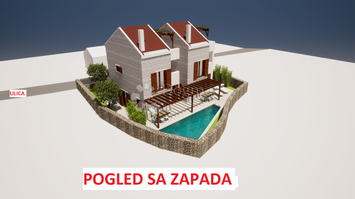 Terreno edificabile Krapanj, Šibenik - Okolica, 406m2