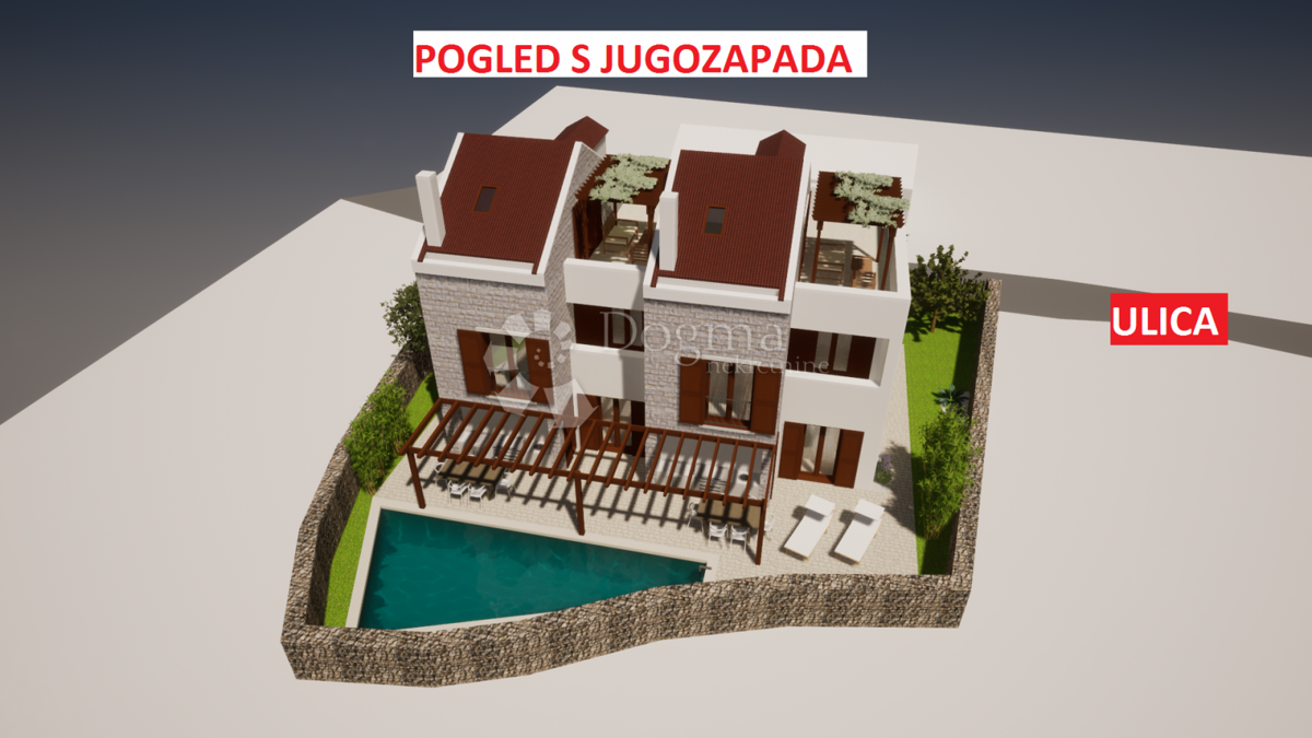 Terreno edificabile Krapanj, Šibenik - Okolica, 406m2