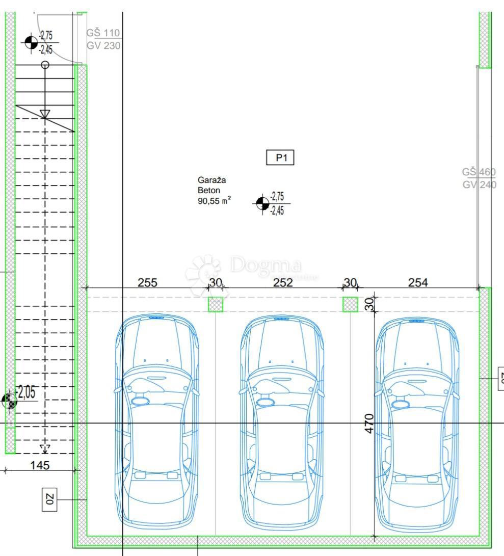 Allogio Okrug Gornji, Okrug, 150m2