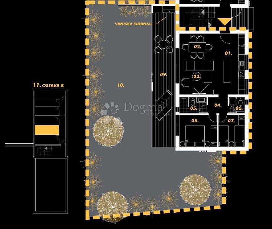 Allogio Umag, 64,77m2