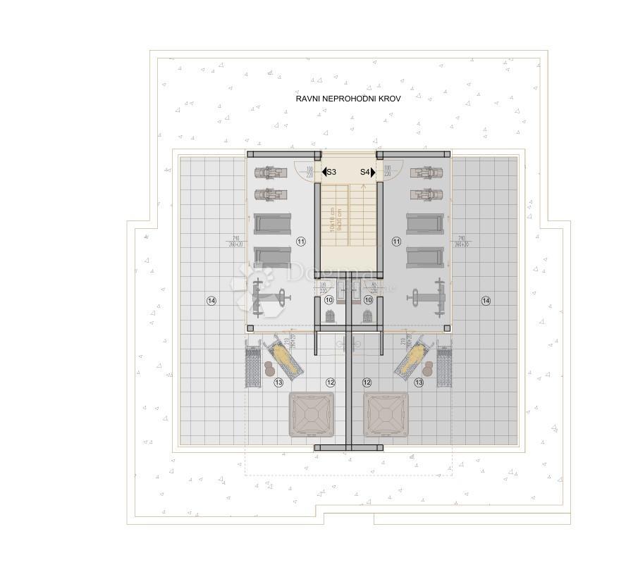 Appartamento con terrazza panoramica vicino alla spiaggia - Rovigno, nuova costruzione