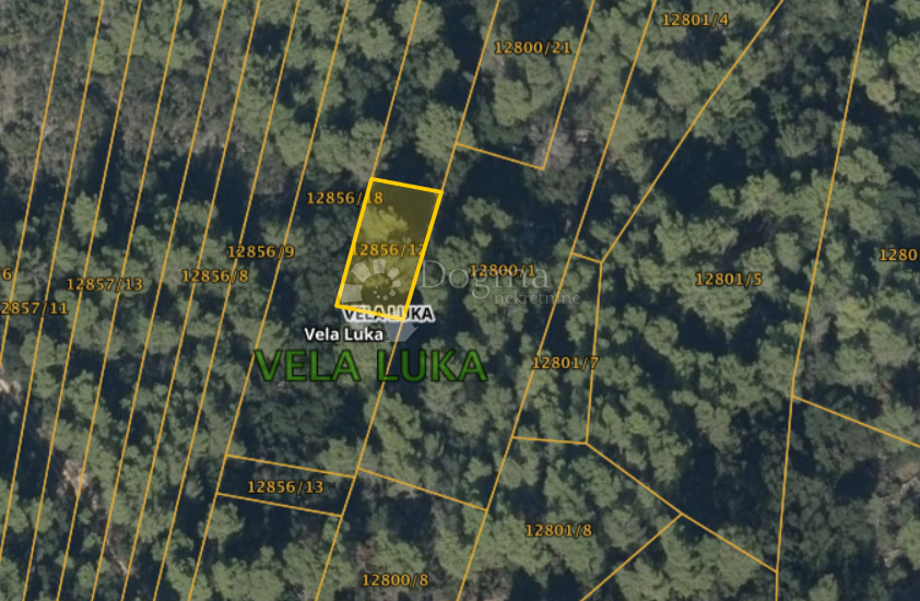 Terreno agricolo Vela Luka, 7.900m2