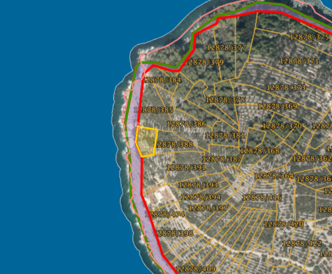 Terreno agricolo Vela Luka, 7.900m2
