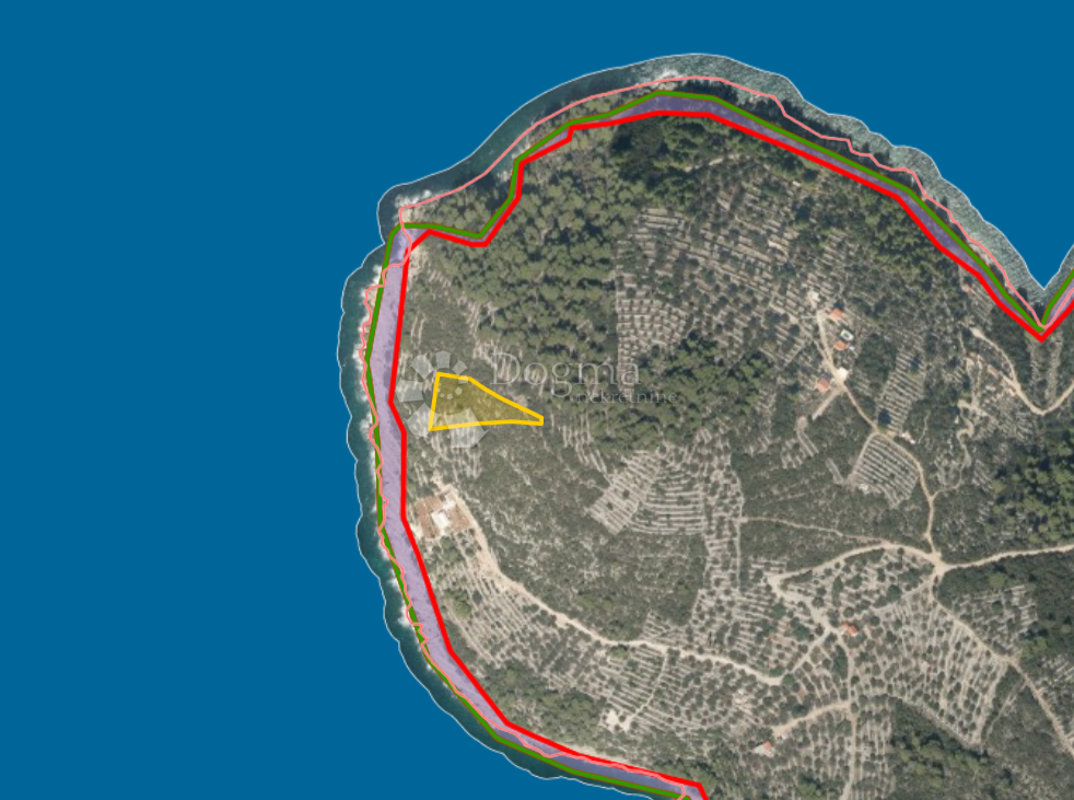 Terreno agricolo Vela Luka, 7.900m2