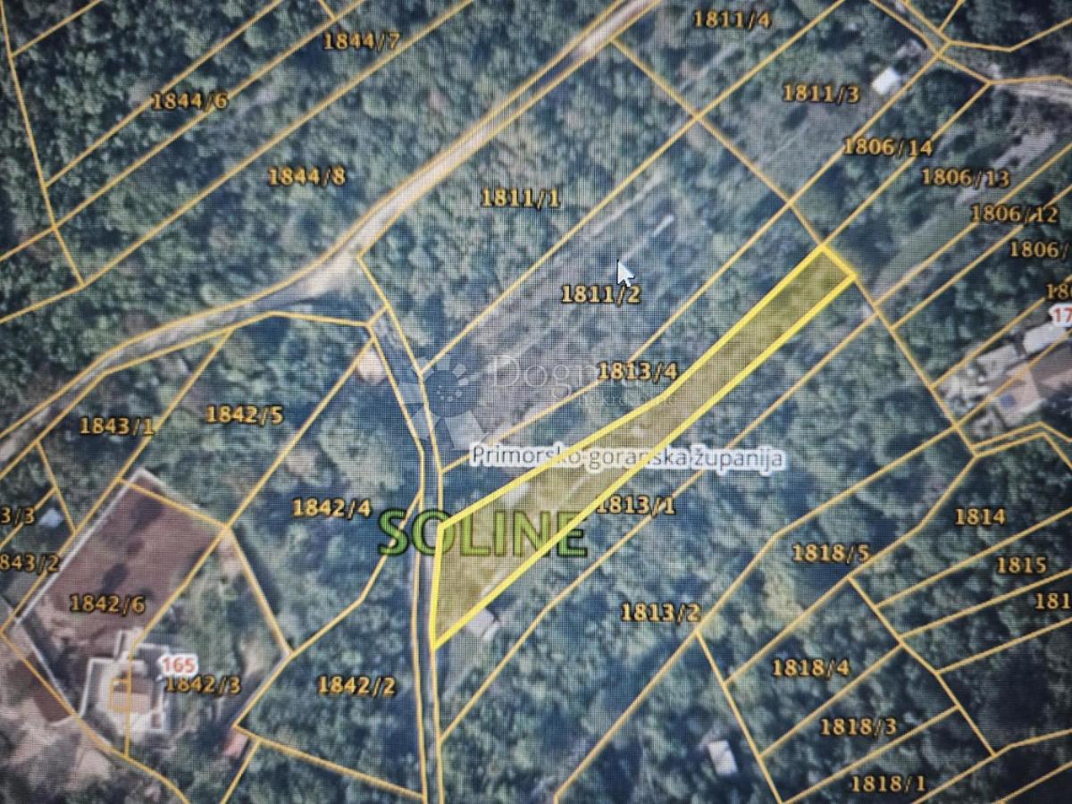 Terreno agricolo Soline, Dobrinj, 628m2