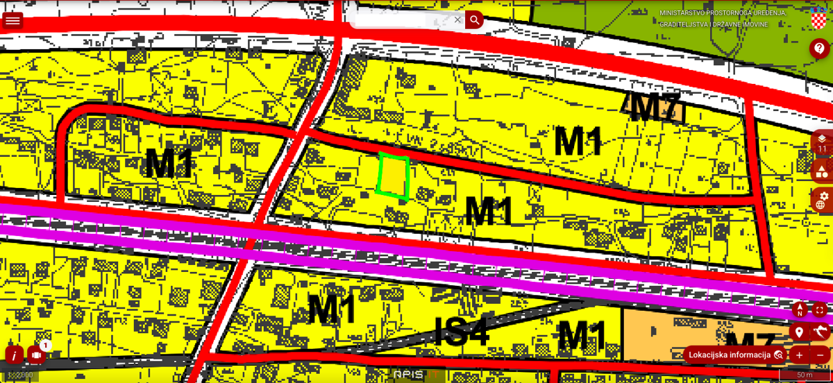 Terreno edificabile Kaštel Sućurac, Kaštela, 993m2