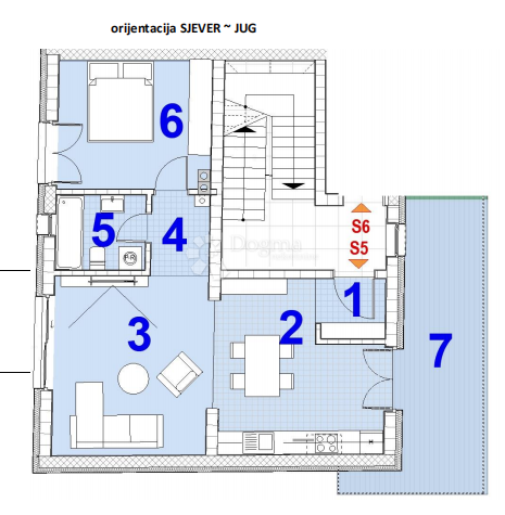 Allogio Virje, 64,90m2