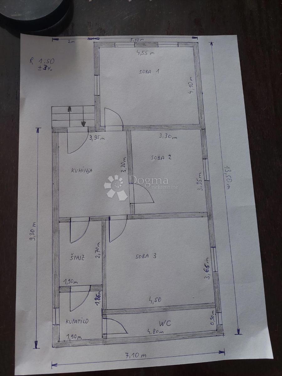 Casa Gornji Kukuruzari, Donji Kukuruzari, 51.948m2