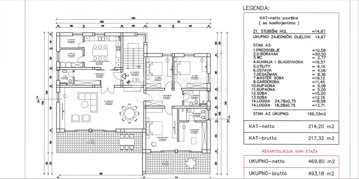 Matulji, Mučići, piano in una nuova costruzione