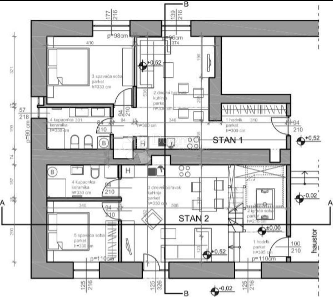 Allogio Centar, Rijeka, 99,60m2