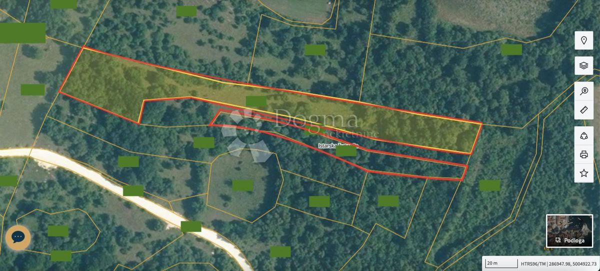 Terreno agricolo Mrgani, Kanfanar, 9.278m2