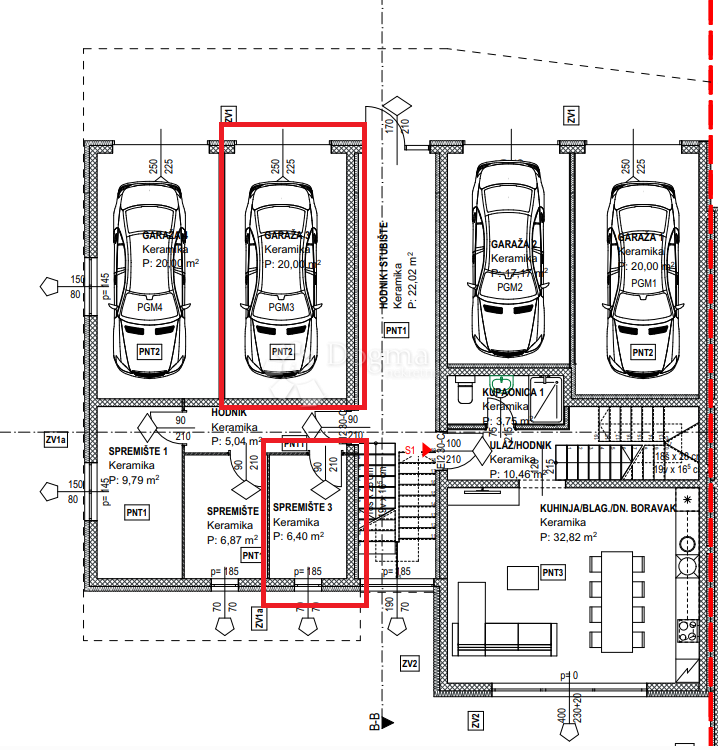 Allogio Kurilovec, Velika Gorica, 125,76m2
