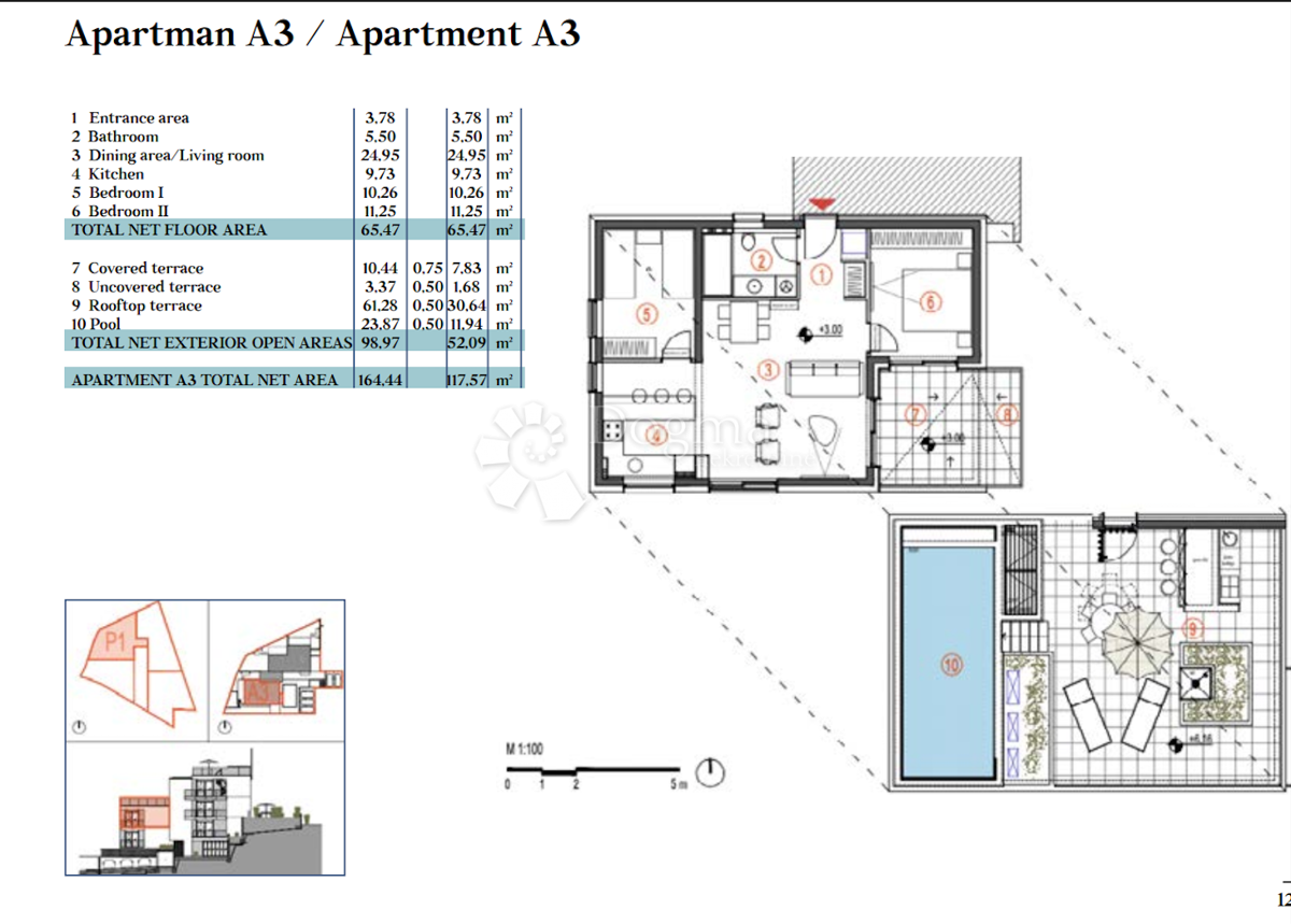 Allogio Primošten, 126m2