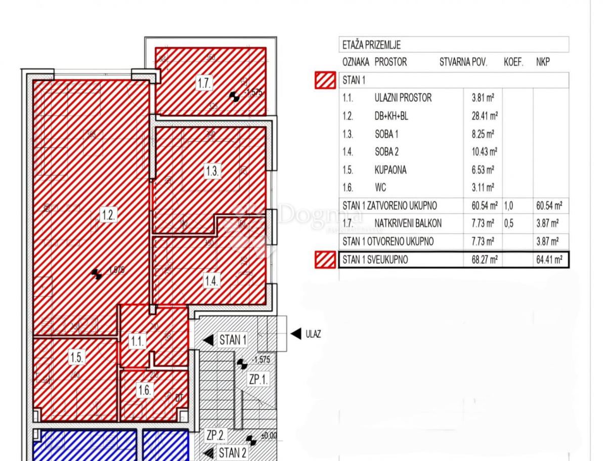 Allogio Laščina, Maksimir, 83,27m2