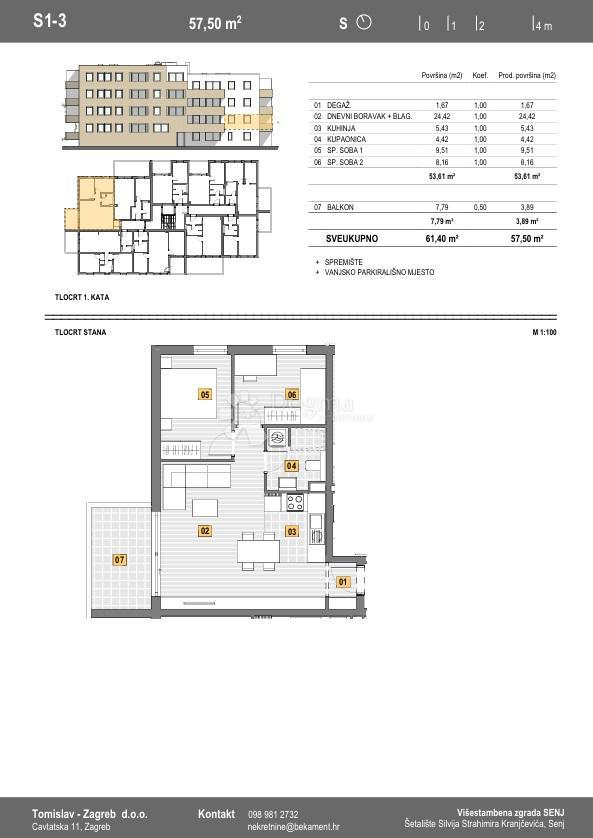 Allogio Senj, 31,21m2