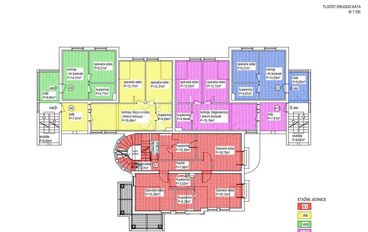 Appartamento Zaton, Nin, 540,75m2