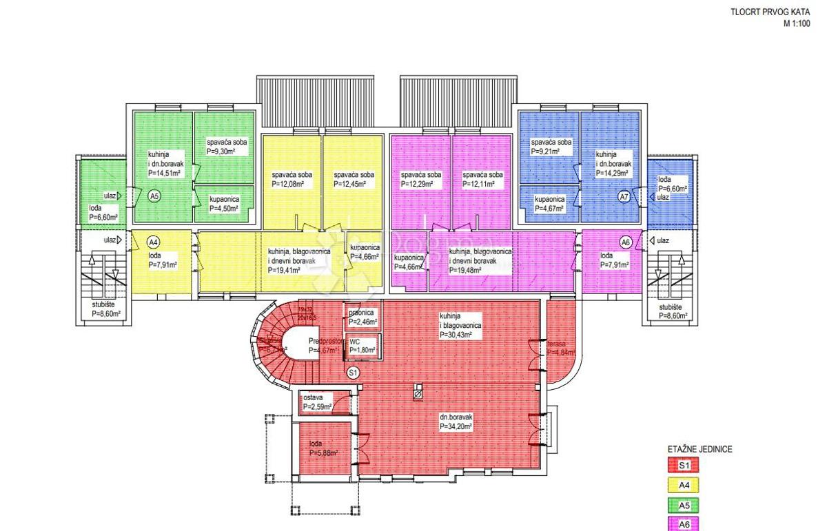 Appartamento Zaton, Nin, 540,75m2