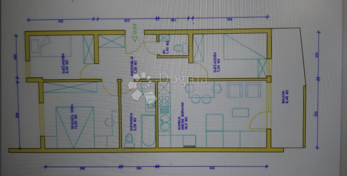 Allogio Kaštel Kambelovac, Kaštela, 56,94m2