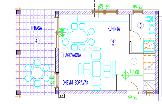 Casa Tinjan, 98,30m2