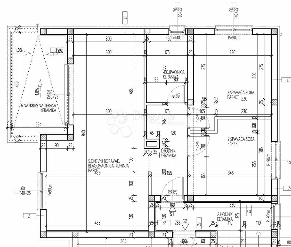 Allogio Brodarica, Šibenik - Okolica, 81,74m2