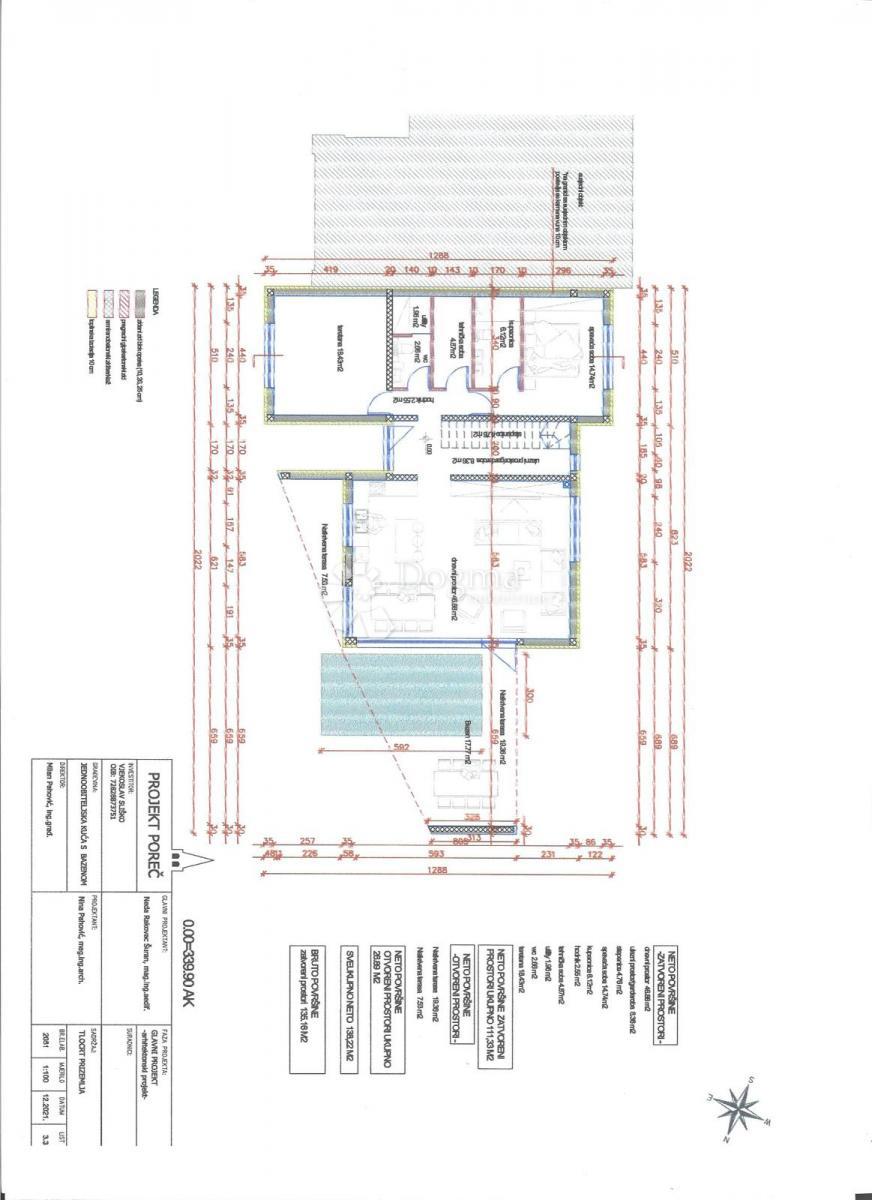 Terreno edificabile Višnjan, 564m2